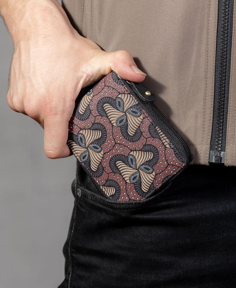 Fungi Mens Zip Wallet 