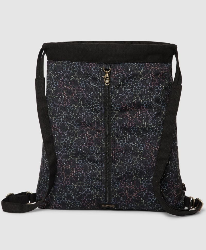 LSD Dark Drawstring Backpack
