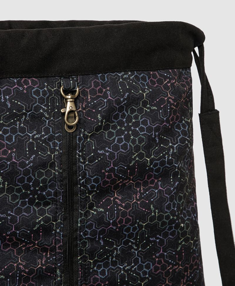 LSD Dark Drawstring Backpack