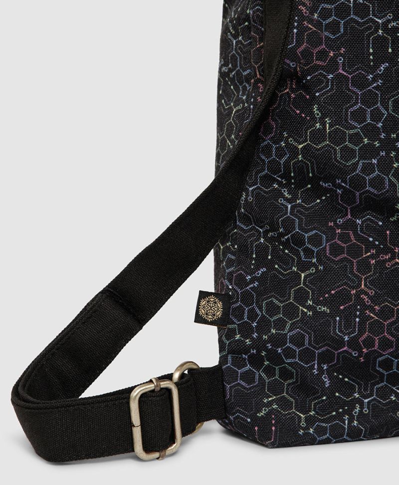 LSD Dark Drawstring Backpack