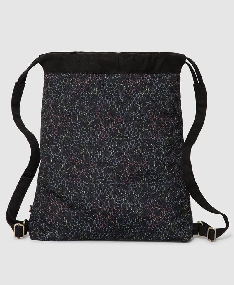 LSD Dark Drawstring Backpack
