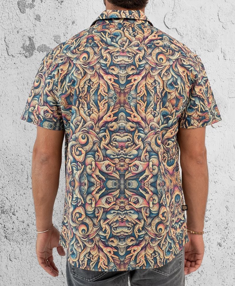 Mudras Button Shirt