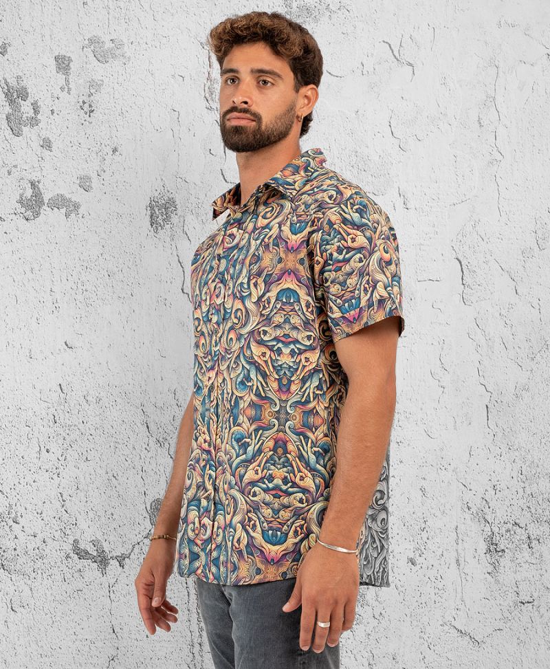 Mudras Button Shirt