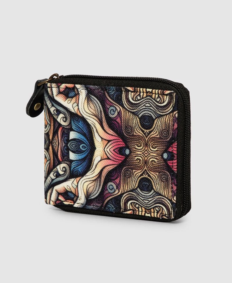 Mudras Mens Zip Wallet 