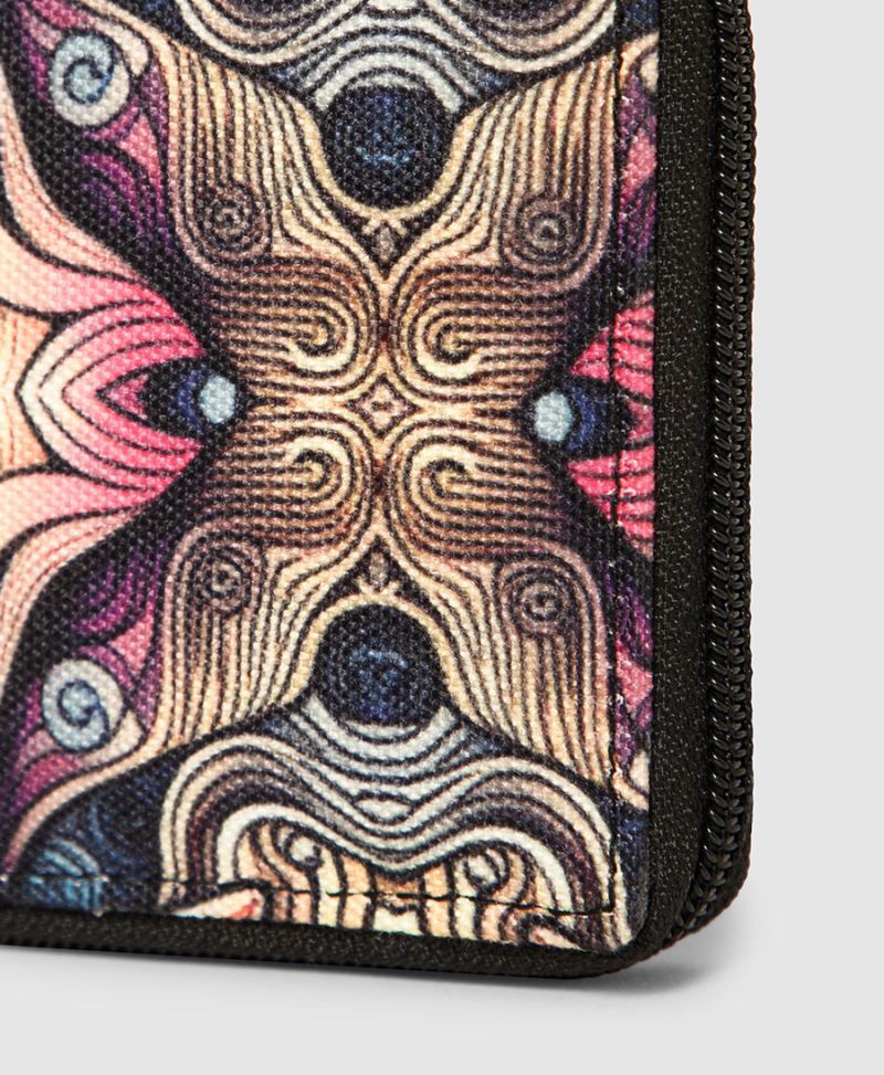 Mudras Mens Zip Wallet 