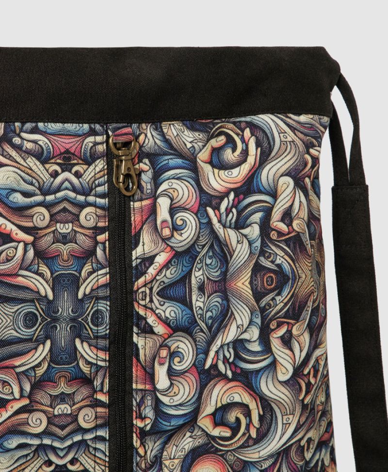 Mudras Drawstring Backpack