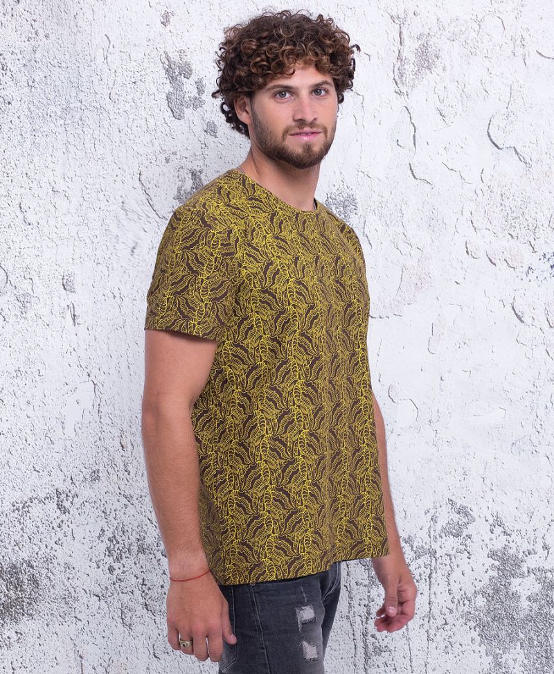 Faceat T-shirt ➟ Mustard     