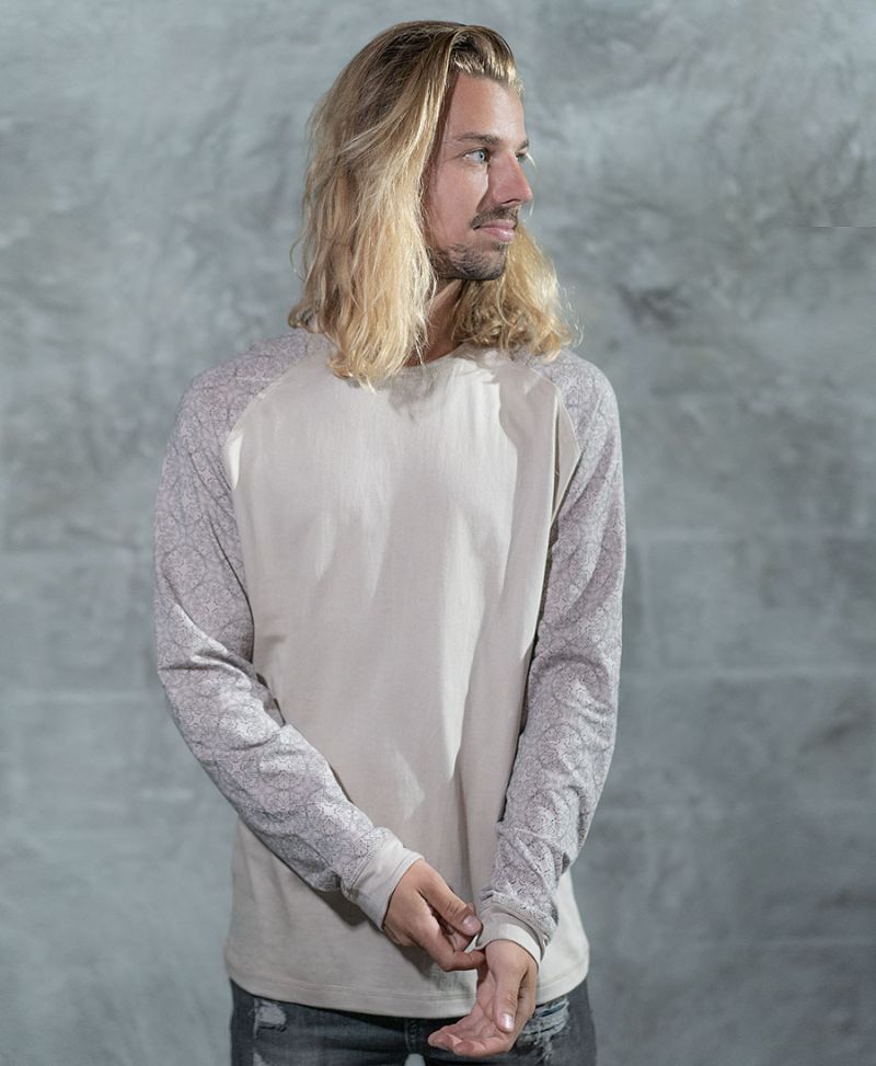 Squarcle Long Sleeve T-shirt ➟ Grey