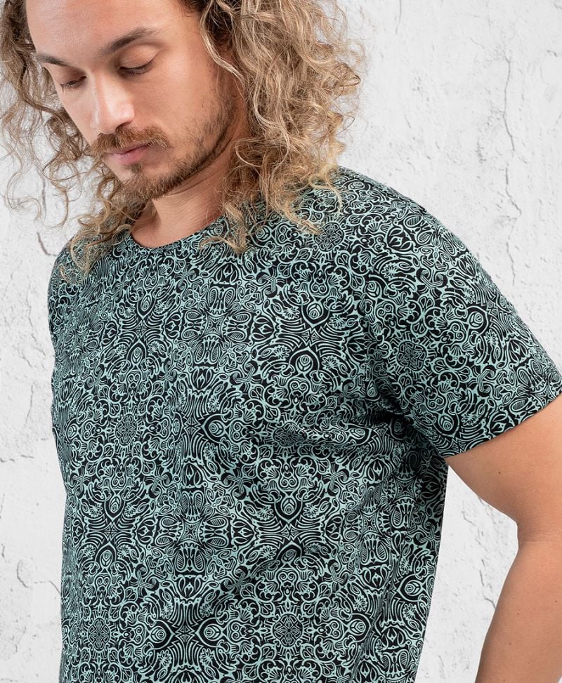 Virus T-shirt ➟ Turqoiuse 