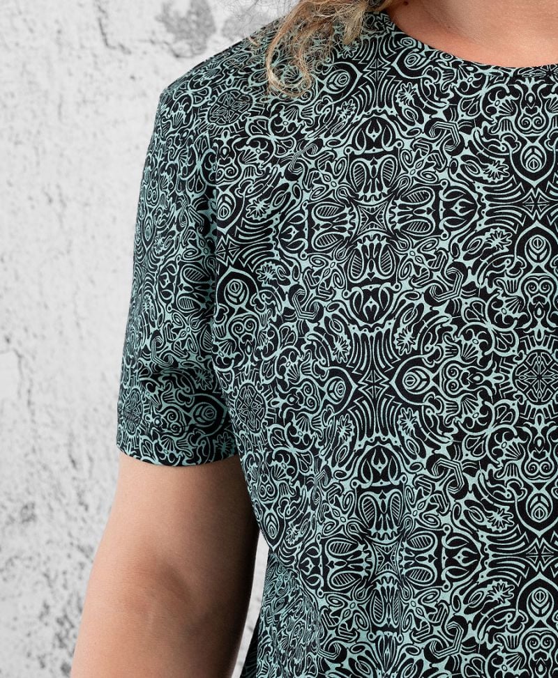 Virus T-shirt ➟ Turqoiuse 