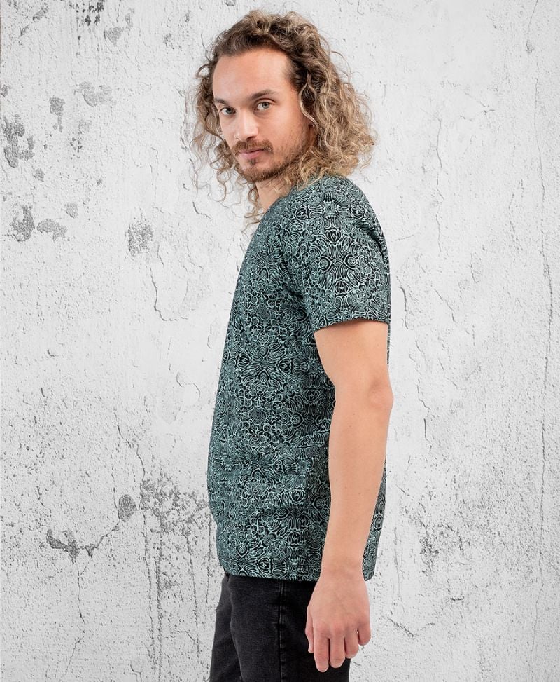 Virus T-shirt ➟ Turqoiuse 