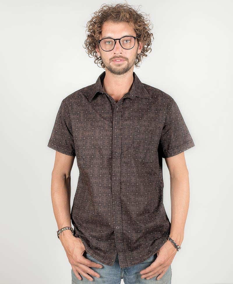 psy-clothing-men-button-down-short-sleeve-black-shirt-hamsa