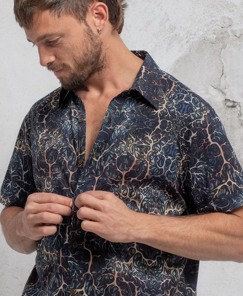 Psychedelic Button down shirt 