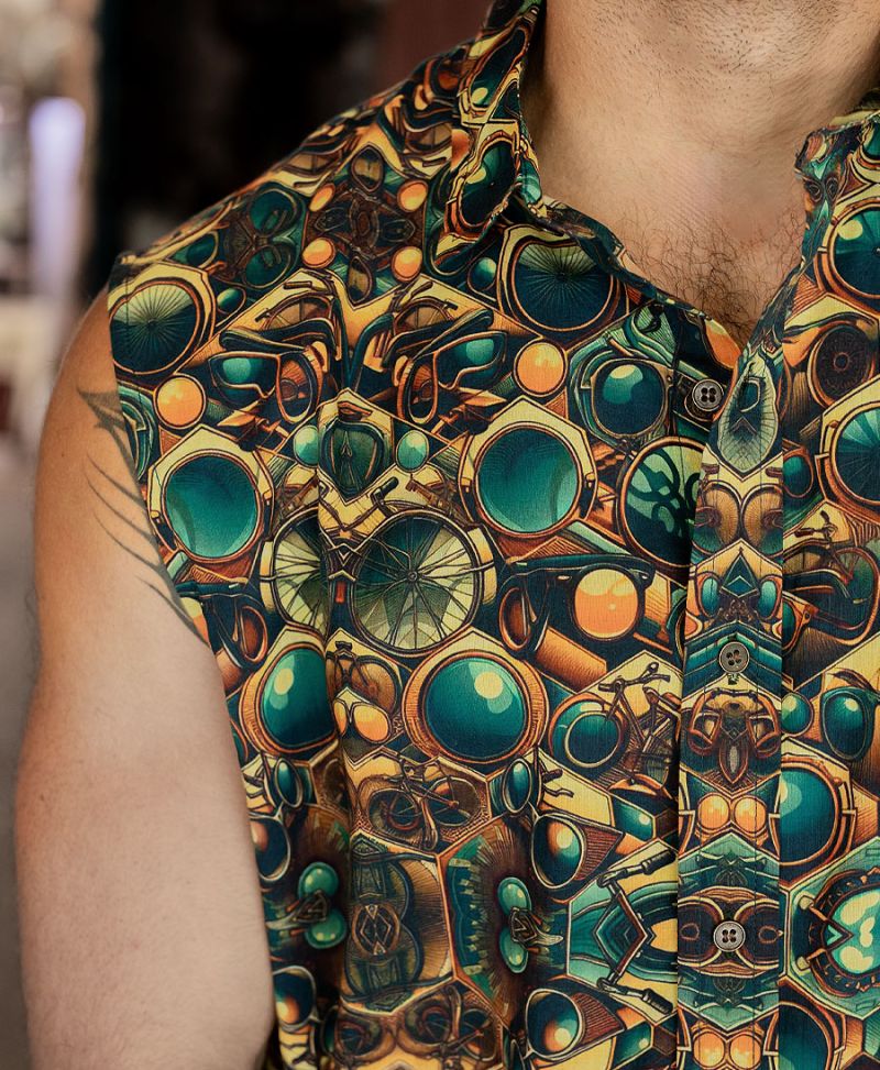 Suncle Sleeveless Button Up 