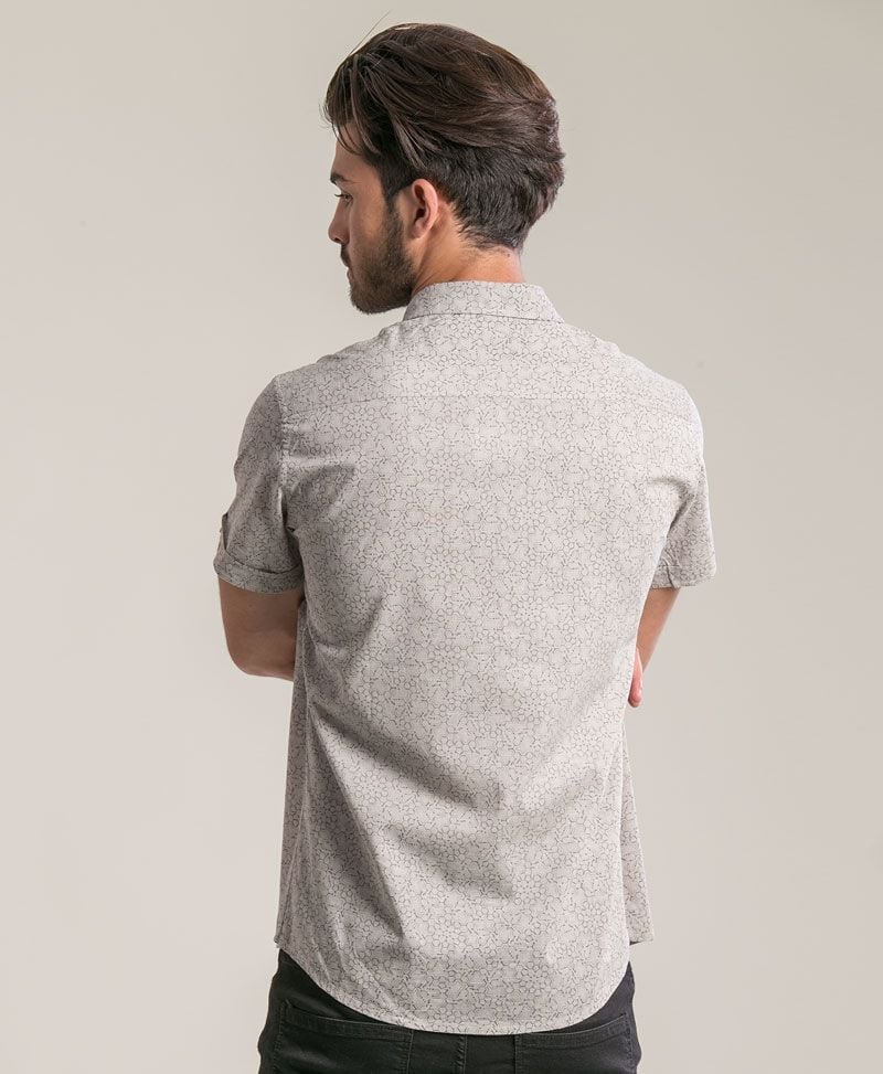 LSD Button Shirt ➟ Light Grey