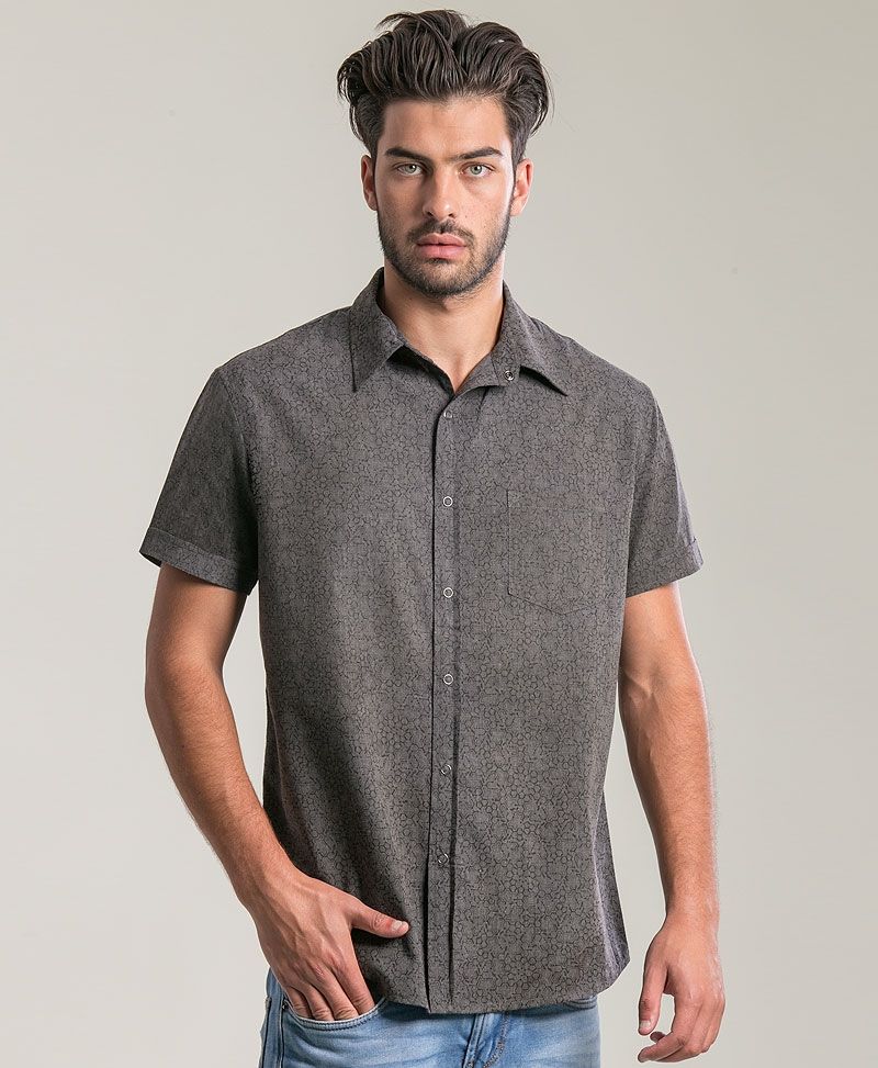 LSD Button Shirt ➟ Dark Grey