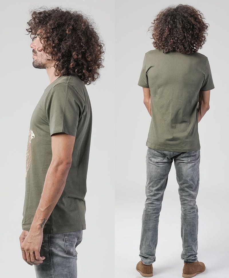 Hamsa T-shirt ➟ Olive