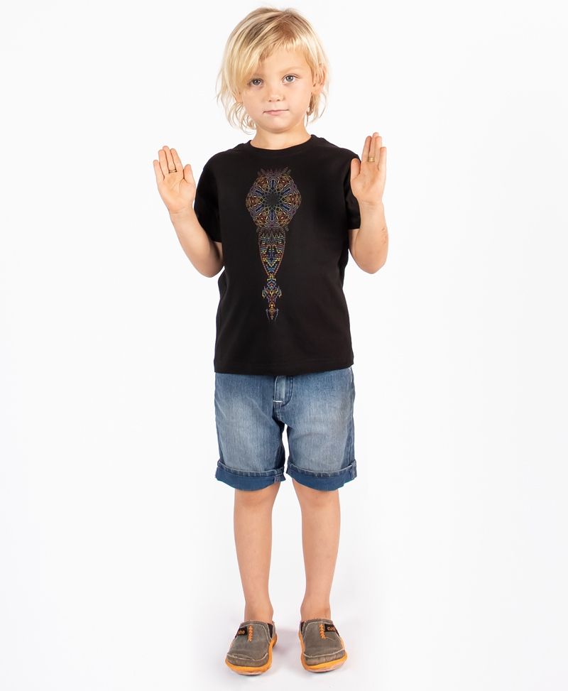 Mexica Kids T-shirt ➟ Black 