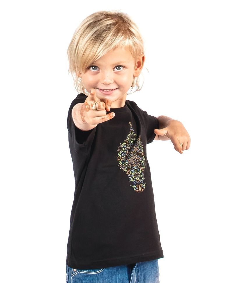 Peyote Kids T-shirt ➟ Black 