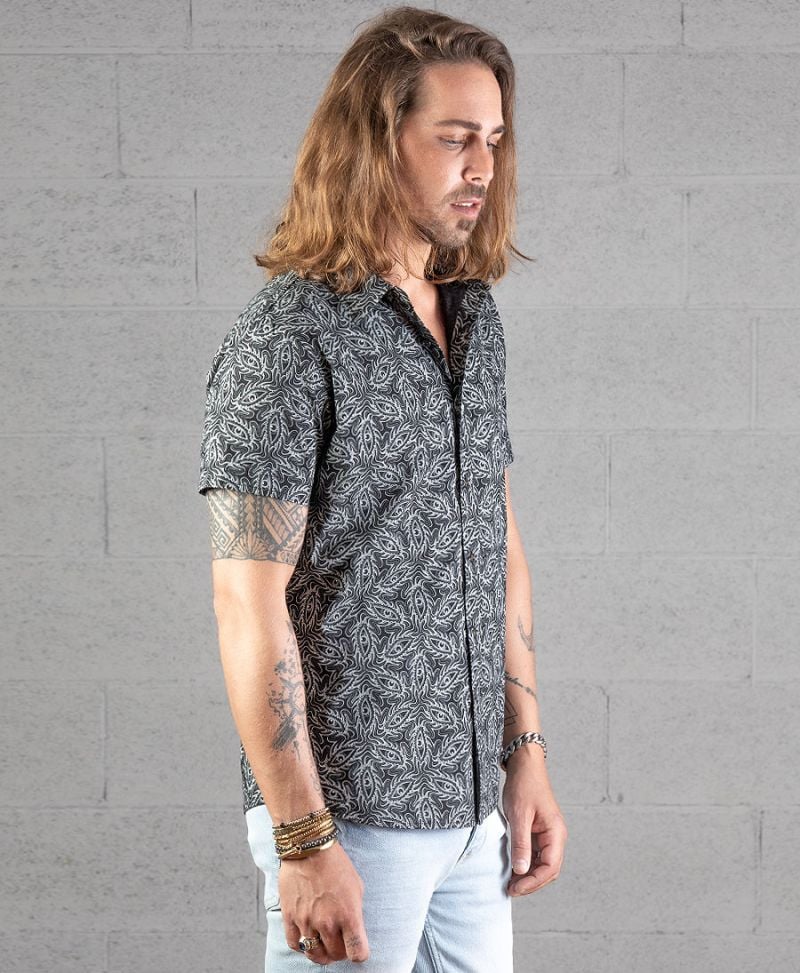 Eyesee Button Shirt ➟ Black