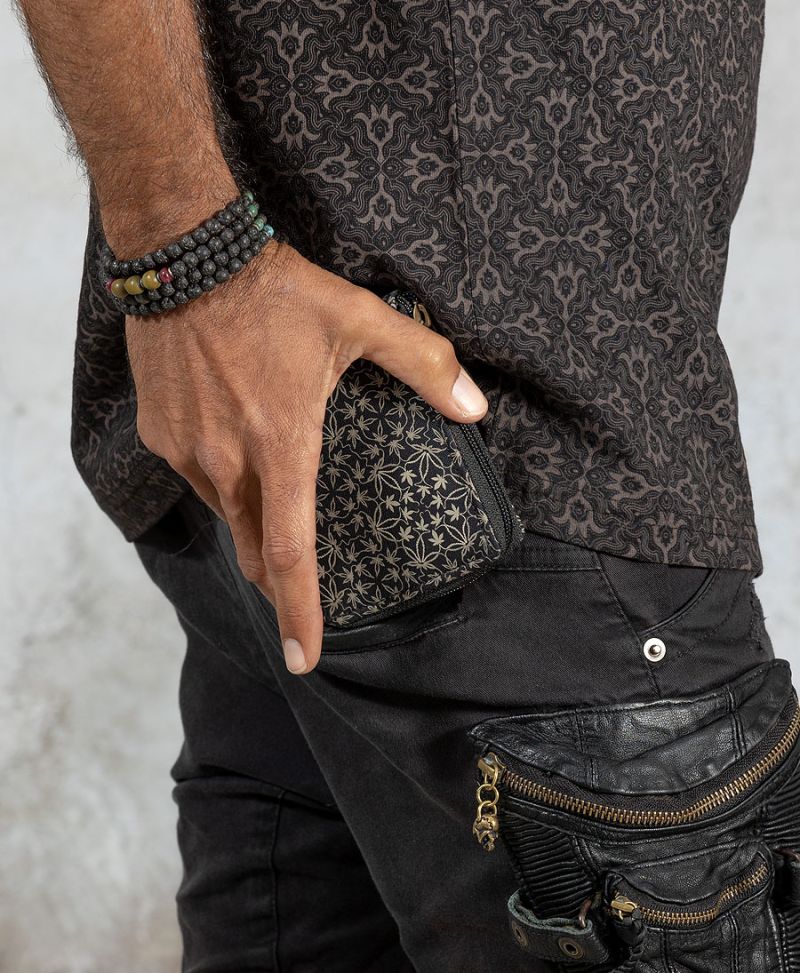 Hempi Mens Zip Wallet 