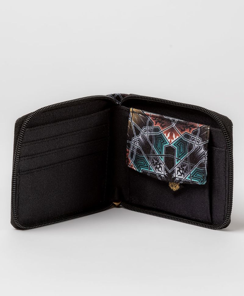 Arabesque Mens Zip Wallet 