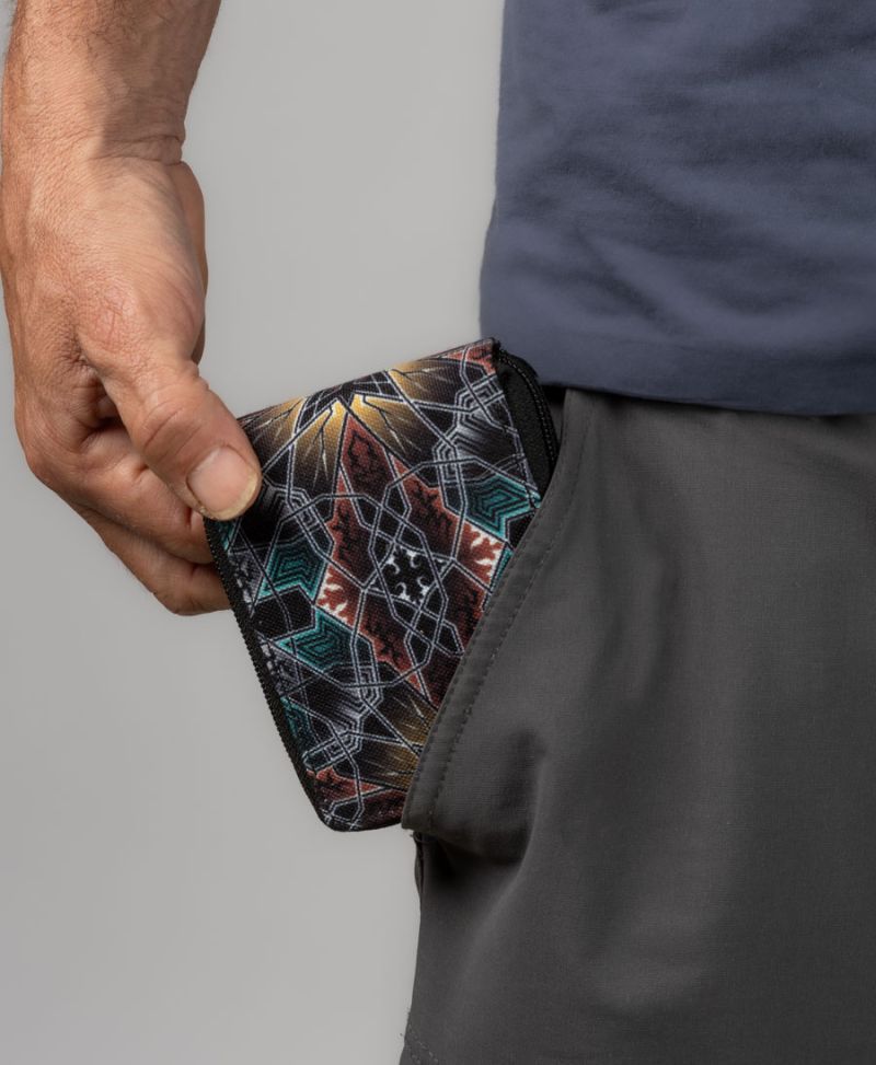 Arabesque Mens Zip Wallet 