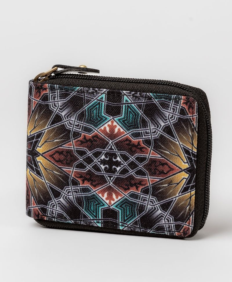 Arabesque Mens Zip Wallet 