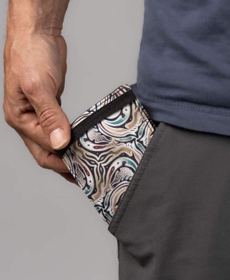 Twirly Mens Slim Wallet