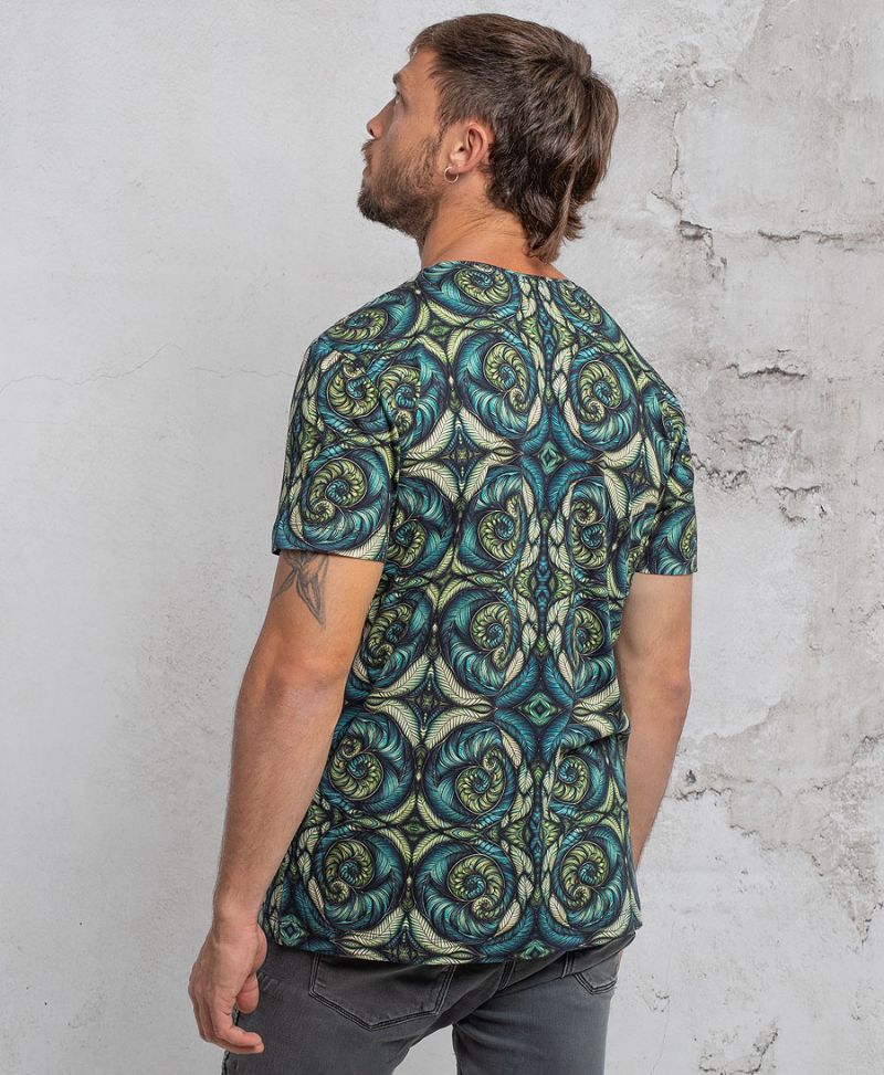 Spiraleaves  T-shirt 