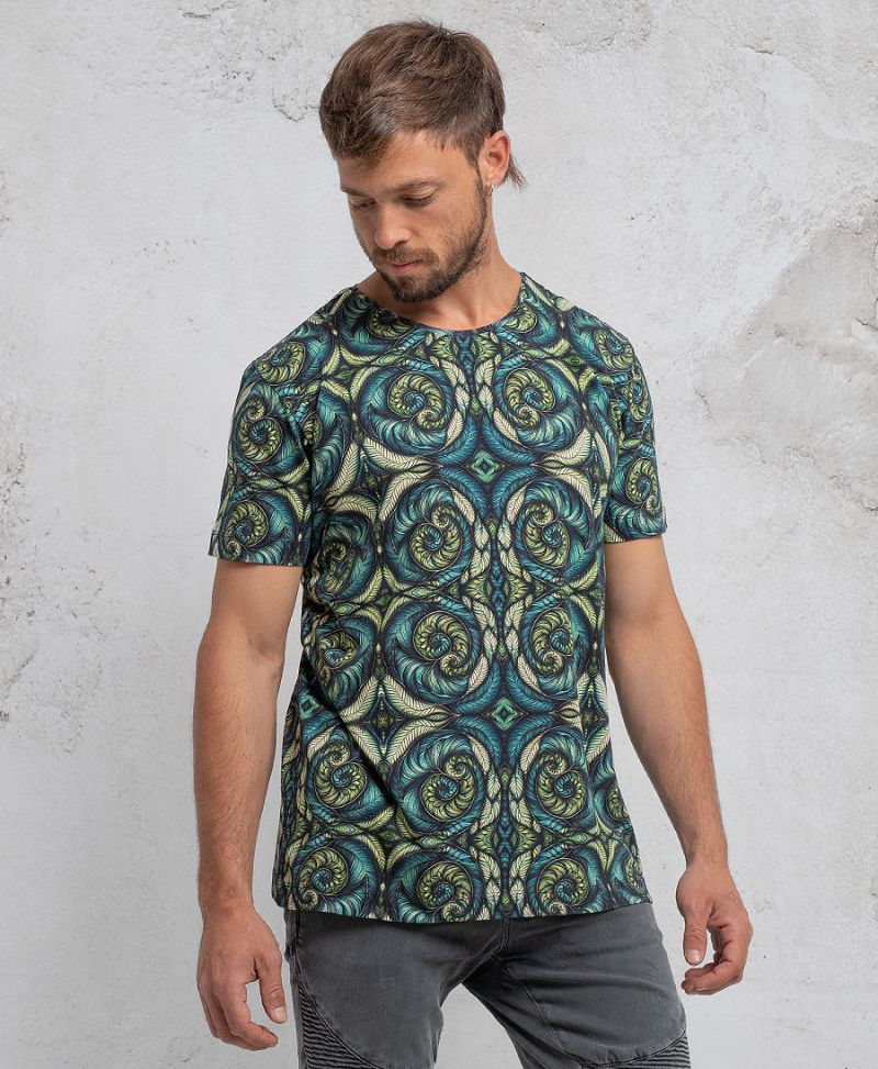 Spiraleaves  T-shirt 