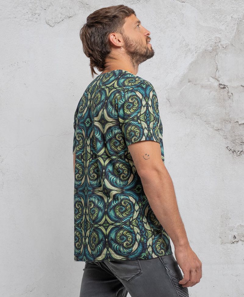 Spiraleaves  T-shirt 