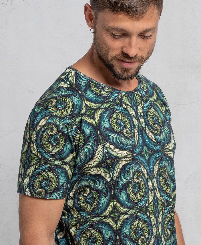 Spiraleaves  T-shirt 