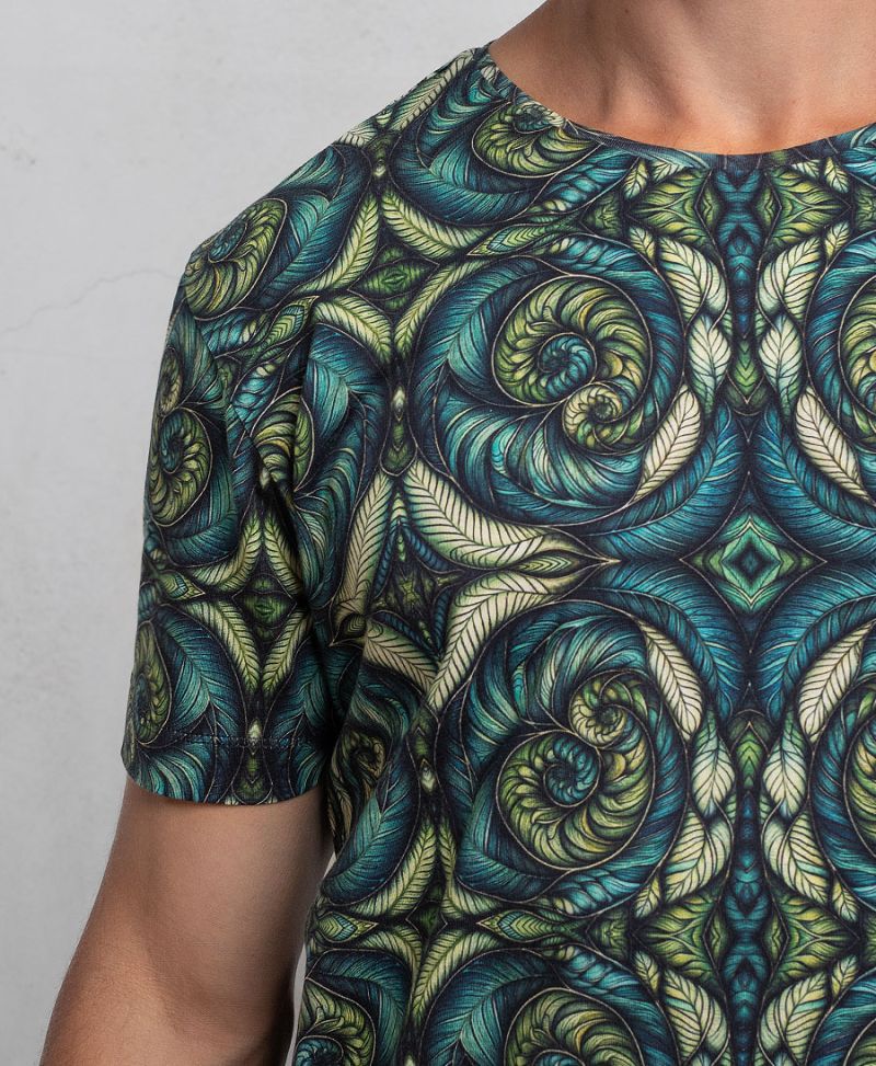 Spiraleaves  T-shirt 