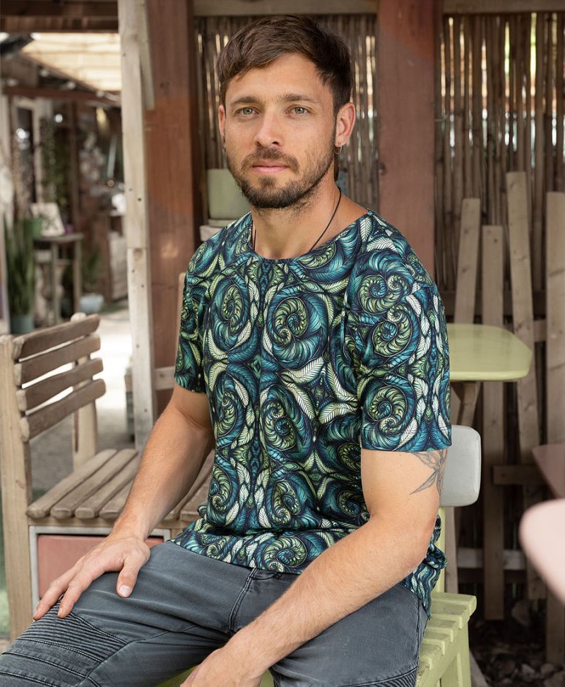 Spiraleaves  T-shirt 