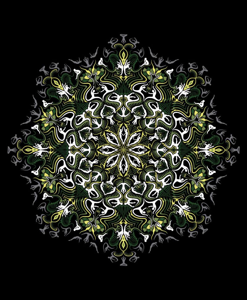 Lotusika T-shirt ➟ Olive