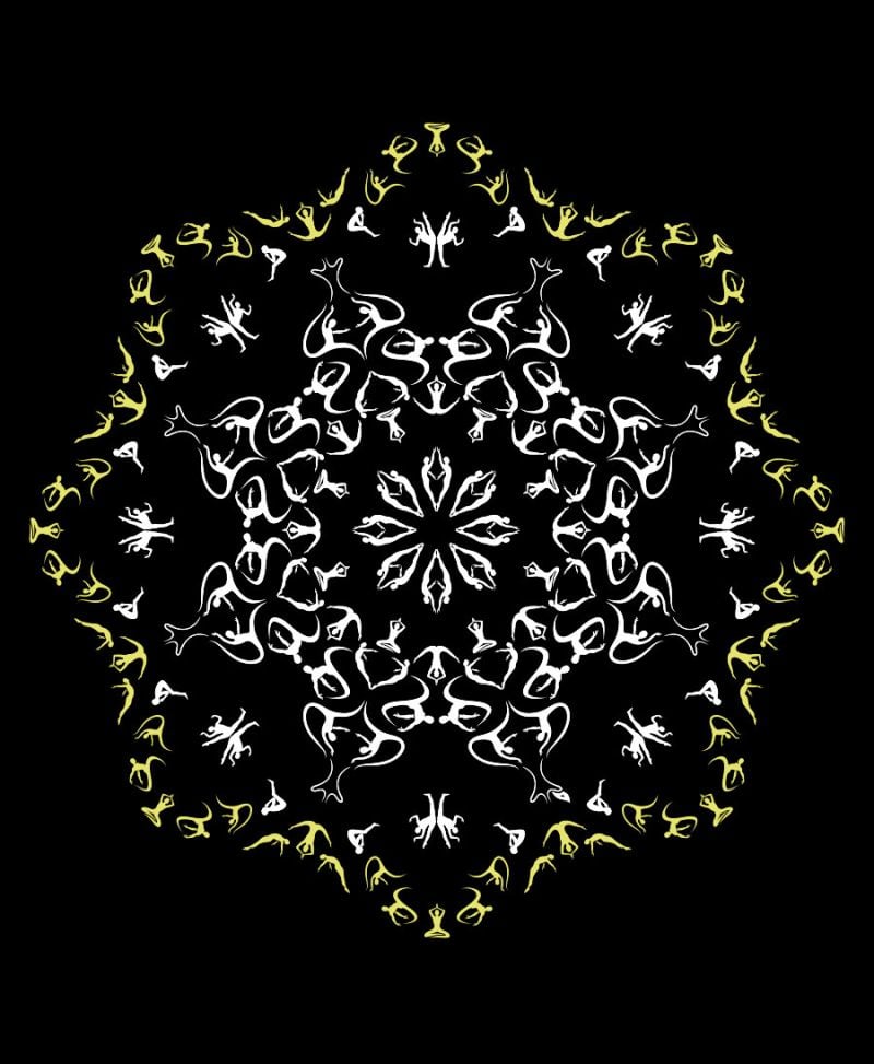 Lotusika T-shirt ➟ Black