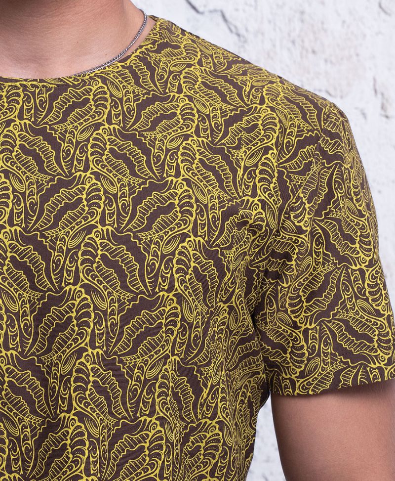 Faceat T-shirt ➟ Mustard     