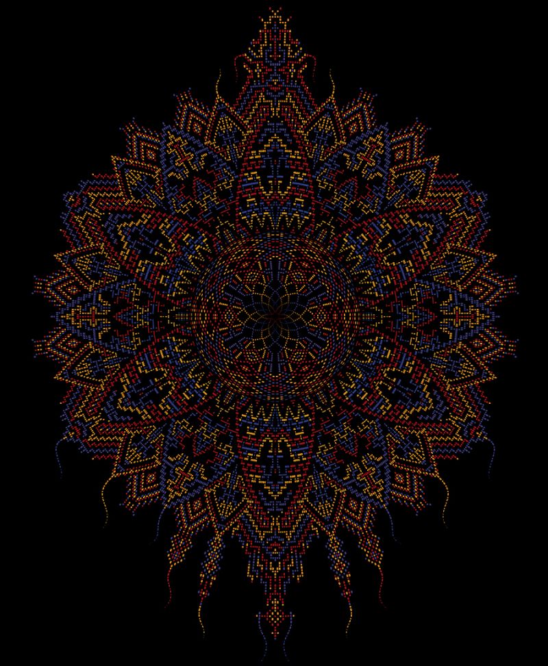 Mexica Drawstring Backpack 