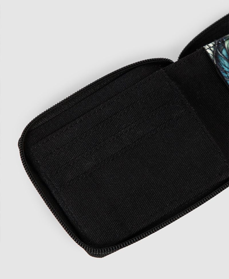 Spiraleaves Mens Zip Wallet 
