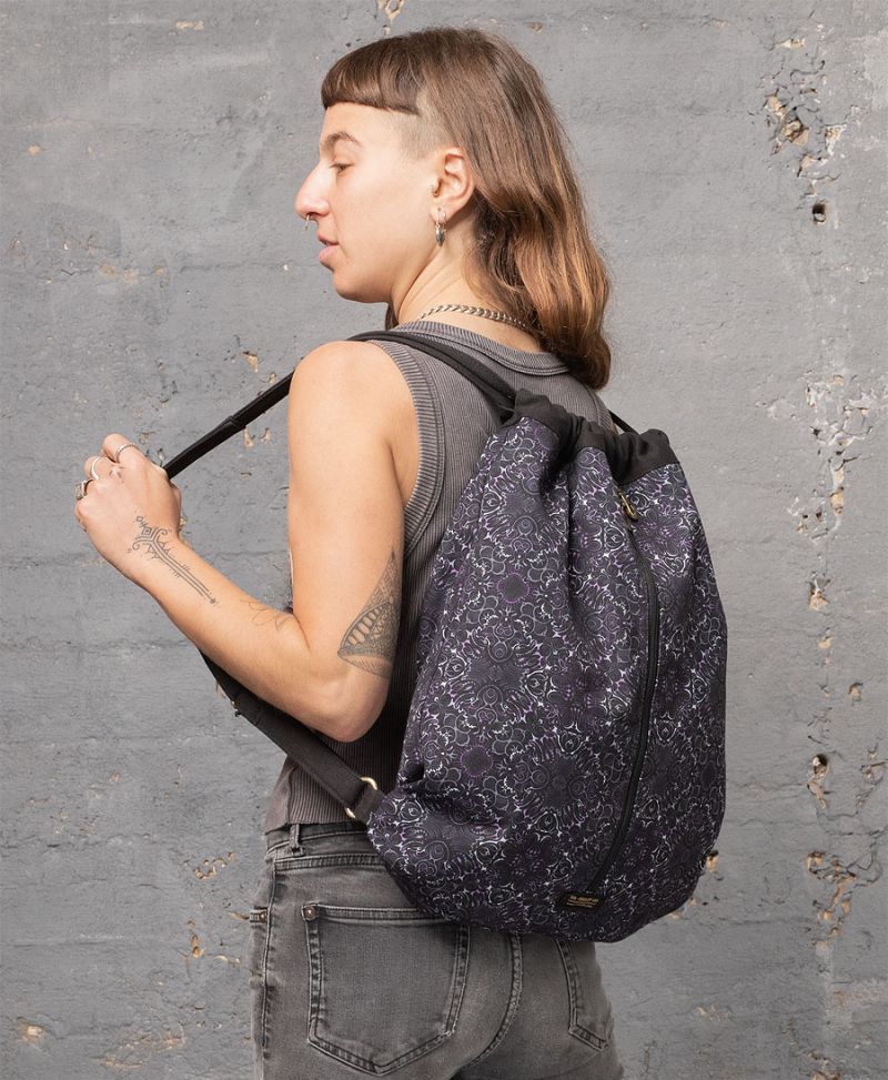 Virus Drawstring Backpack