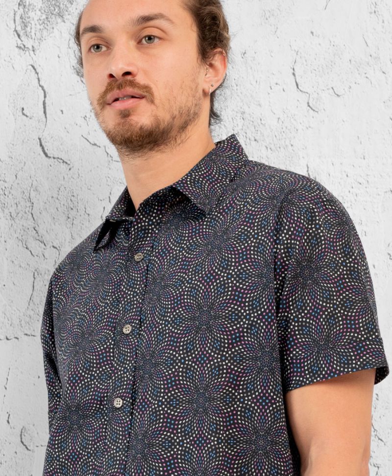 Flowry Button Shirt