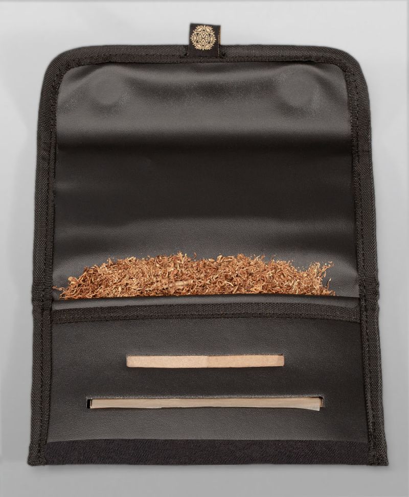 LSD Molecule Tobacco Pouch - Green