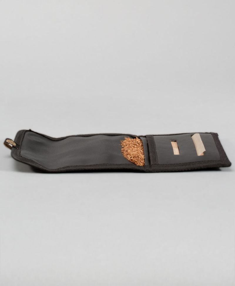 LSD Molecule Tobacco Pouch - Green