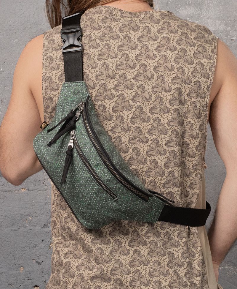 sacred geometry fanny pack