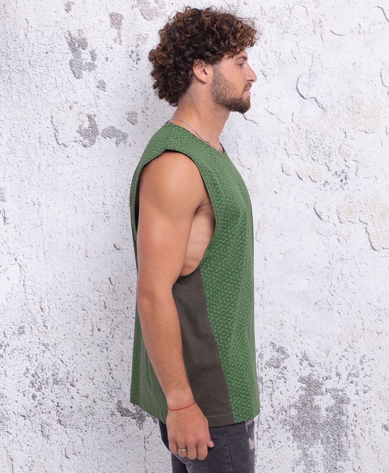 Seeds Tank Top ➟ Green