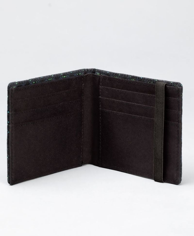 Seeds Mens Slim Wallet - Blue