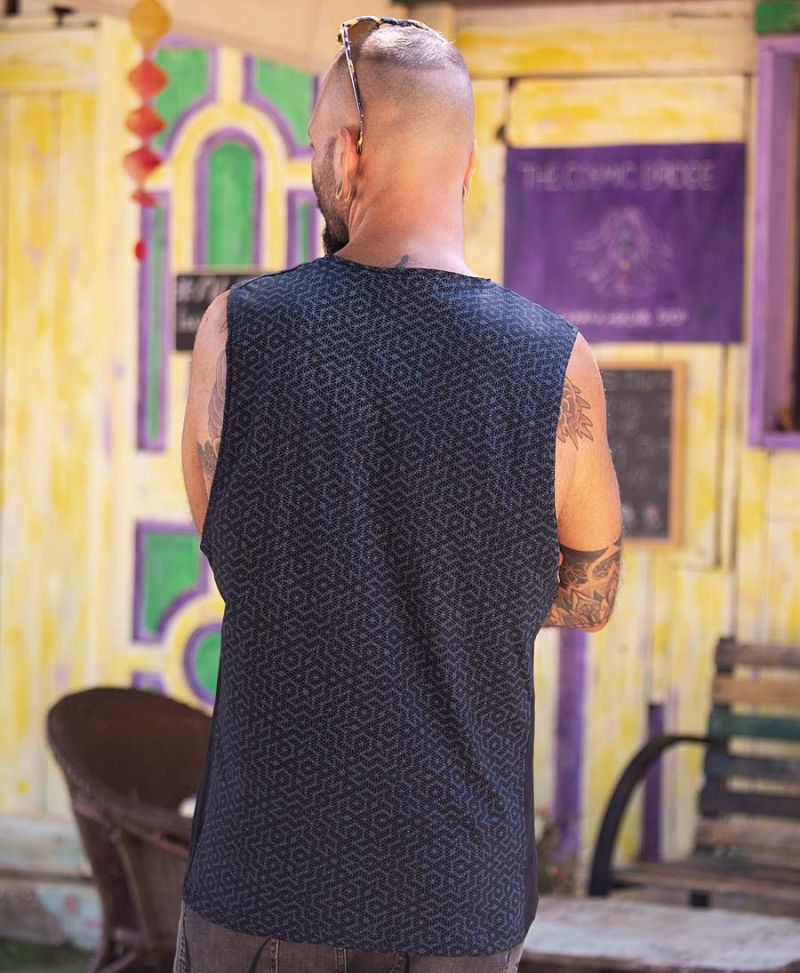 Seeds Tank Top ➟ Blue