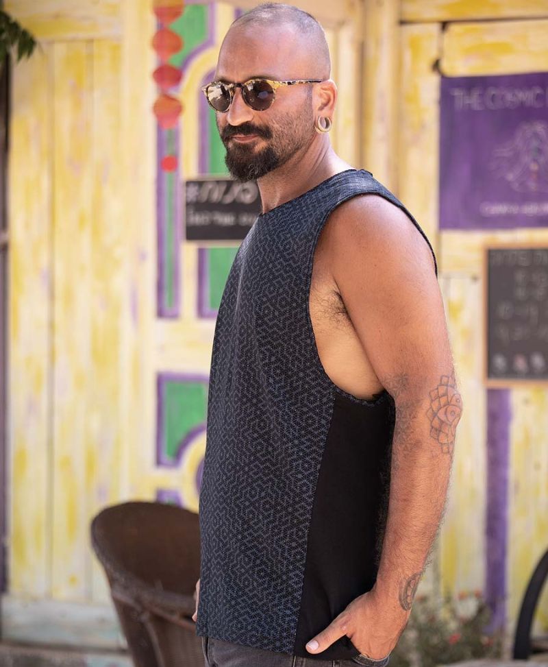 Seeds Tank Top ➟ Blue