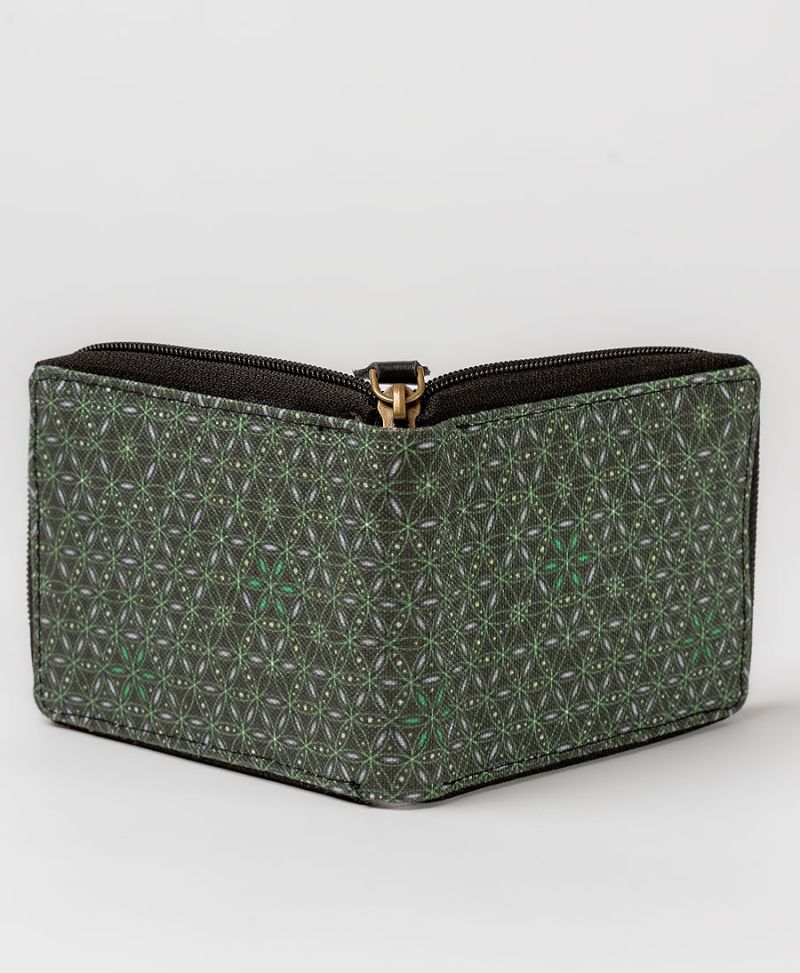 Seeds Mens Zip Wallet 